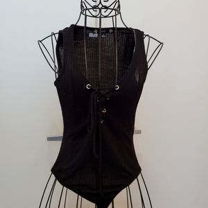 Small front tie up bodycon